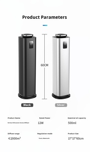 Penjualan Langsung Pabrik <span class=keywords><strong>Diffuser</strong></span> Aroma Ultrasonik Prancis 500ml yang Dikendalikan Aplikasi, Ramah Lingkungan, Tanpa Air, <span class=keywords><strong>Mini</strong></span> Elektrik untuk Luar Ruangan dan Hotel - Product Image 2