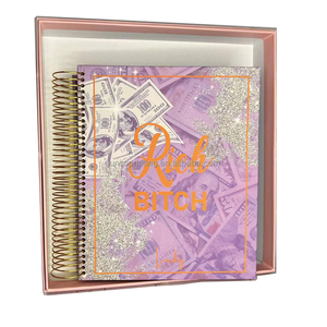 Bìa Giấy A4 <span class=keywords><strong>A5</strong></span> Bột Màu Vàng Tùy Chỉnh Bìa Giấy Bìa Giấy 2023 Sổ Kế Hoạch - Product Image 1