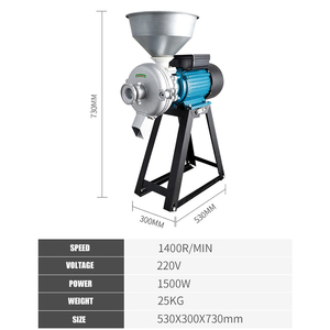 Mini Wheat <b>Flour</b> Mill and Grain Milling Machine Grinding Mill Herb Spice <b>Flour</b> Mill Plant - Product Image 4