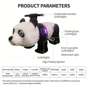 Auto de Juguete para Niños, Auto Eléctrico de 24 V para una Durabilidad Prolongada en Operaciones de Alquiler - Product Image 5