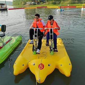 Jeu de Sports de plein air en plastique, <span class=keywords><strong>prix</strong></span> d'usine, pédale d'eau, vélo, pontons, vélos aquatiques, à vendre - Product Image 2