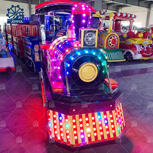 Terrain de jeu extérieur attrayant Train électrique en acier pour enfants pour les promenades en train touristique dans les centres commerciaux et les parcs d'attractions - Product Image 5