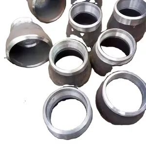 Customized size high quality SCH80 carbon steel/stainless steel butt welded pipe fittings seamless tee/reducer/elbow/cap