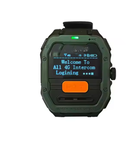 DF0828 Reloj Walkie Talkie Personalizado, Reloj Walkie Talkie PTT Global, Walkie Talkie para Escalada, Viajes y Deportes al Aire Libre, Radio Walkie Talkie 4G - Product Image 1