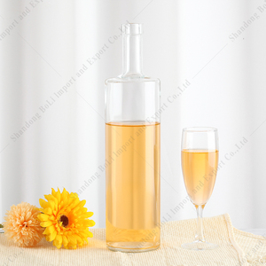 Bouteilles en verre rondes avec <span class=keywords><strong>bouchon</strong></span> <span class=keywords><strong>pour</strong></span> spiritueux, liqueurs, boissons, gin, <span class=keywords><strong>cidre</strong></span>, saké, vodka, méad, brandy, contenance 500 ml et 750 ml - Product Image 6