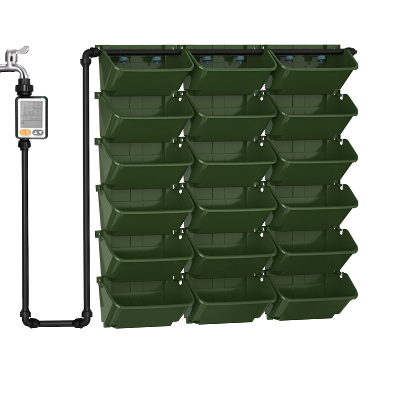 Forest Box Patent V18 Factory Direct Sales Selfwatering Living Wall Vertical Garden Green Wall Pot Wall Mounted Planter