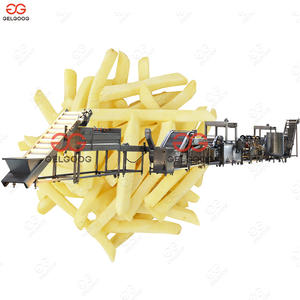 Equipo de envasado de alimentos congelados e Iqf Pota Small Automatic French Fries Línea de producción de Patatas congeladas 500Kg - Product Image 6