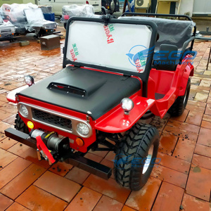 MINI JEEP 150CC Moteur Shineray Mini Jeep Willys pour enfants avec 2 sièges pour adultes - Product Image 4