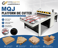 Machine de découpe de précision pour la fabrication de boîtes en carton et de produits en papier