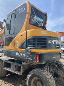 Used hyundai Robex 60-9 Excavator /<b>mini</b> Construction Machinery Excavator Hyundai R60W-9 <b>Mini</b> Wheel Excavator - Product Image 4