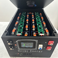 Kit de boîtier de batterie Lifepo4 48V pré-assemblé DIY en stock en Europe, 300ah 280ah 15kwh avec BMS V19 JK, boîtier de batterie au lithium Lifepo4 48v