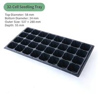 Pot Bibit PVC Hitam Ramah Lingkungan, Tebal, Dalam, Awet, dan Lembut, Harga Murah, Promo Panas