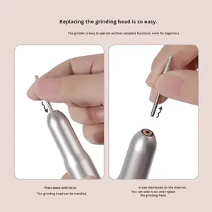 Smart Home Products Sandpaper Head Set with Case Gel Tips Grinding <b>Polishing</b> Shaping Machine Rotary Tool <b>Kits</b> - Product Image 5