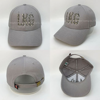 Haute qualité réglable léopard lettre brodé Logo extérieur coton femmes hommes papa sport chapeaux casquettes de Baseball personnalisées