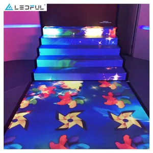 IP67 Full Color Interactive Programable P4.81 DJ Booth Bar Dance Floor LED Display Screen