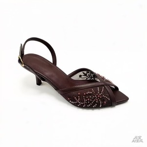 Zapatos de Tacón Ultra Alto con Punta Abierta y Malla Bordada, Elegantes y Sensuales para Mujer, Ideales para Bodas, Fiestas, Eventos y Todas las Ocasiones - Product Image 5