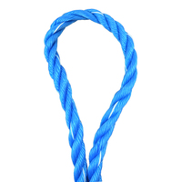Corde de pêche en PP haute résistance aux UV, taille 16 mm, longueur 660 m par rouleau, pour la pêche en haute mer, provenant d'un fabricant professionnel