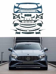 Nuovo Design Kit Completo di Conversione Facelift per <span class=keywords><strong>Mercedes</strong></span> W257 <span class=keywords><strong>CLS</strong></span> CLS63 AMG, Paraurti Anteriore/Posteriore, Griglia, Parti Tuning Universali Quinn - Product Image 3