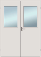 Porte en acier moderne résistante au feu, en fer forgé, isolation thermique, résistance au feu de 1 à 3 heures, appartement/entrepôt/commercial/hôtel