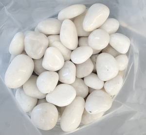 Ciottoli <span class=keywords><strong>Bianchi</strong></span> Raffinati Altamente Lucidati 30-50mm per Decorazione <span class=keywords><strong>Giardino</strong></span> Esterno, <span class=keywords><strong>Prezzo</strong></span> all'Ingrosso - Product Image 5