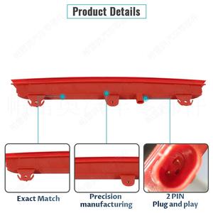 Feu Stop Central LED pour Audi Q7 2007-2015, Référence 4L0945097, Pièce de Remplacement pour Feu Arrière - Product Image 5