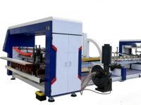 Plieuse-colleuse automatique électrique à colle thermofusible Xinglong pour la fabrication de boîtes en carton ondulé