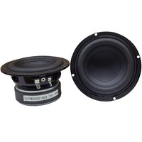 Mini système de haut-parleurs à commande vocale 3,5 pouces pour extérieur/intérieur, subwoofer puissant, étanche IPX7, connectivité sans fil, métal