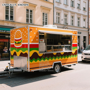 Remolque OEM para Hot Dogs, Carrito de Crepes con Parrilla a Gas, Camión de Comida Móvil para BBQ - Product Image 1