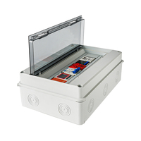Boîtier de distribution photovoltaïque étanche IP65, panneau de commutation MCB en PC ABS, HT-12W, HT-8Way, HT-24W, HT-5W, boîtier de distribution en plastique
