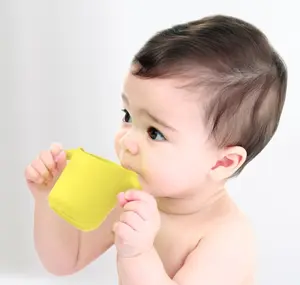 Vasos de entrenamiento sin tapa para bebé, sin BPA, reutilizables