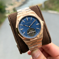 Montre automatique mécanique de luxe pour homme, nouvelle marque haut de gamme, 26 ans d'expérience, boîtier en acier inoxydable or rose, tourbillon, sport et affaires
