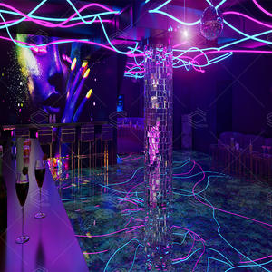 מסחרי LED בר דלפק למכירה צבעוני RGB LED אור מלון בר דלפק מועדון לילה - Product Image 5