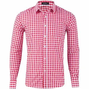 Wholesale shirt beige men-Rushed Half Sleeve Length(cm) Beige Color Geometric Pattern Type Men's Shirts