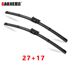 Lame d'essuie-glace sans cadre Gaojie pour Peugeot 5008 2017-2021, caoutchouc synthétique, angle de raclage de 180 degrés - Product Image 2