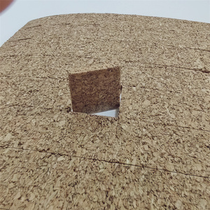 Bantalan gabus ramah lingkungan 18*18mm perekat antiselip pemisah kaca pelindung Buffer dan pelindung tepi - Product Image 3