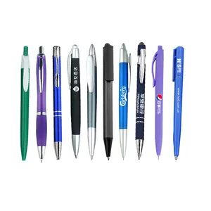 Factory Direct Wholesale Cheap Ballpoint Pens with Custom Logo Pen for Corporate Promotional Gift Pens