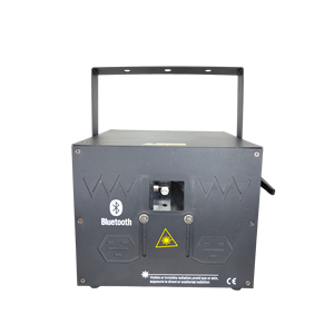 ไฟเลเซอร์งานแต่งงาน Bright <span class=keywords><strong>Dream</strong></span> 8W/10W RGB ควบคุมผ่านแอพ เชื่อมต่อเสียง ควบคุมด้วยเสียง มาตรฐาน IP33 ตัวเครื่องอะลูมิเนียมอัลลอย ปรับความสว่างได้ CRI สูง - Product Image 5