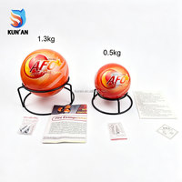 Boule d'extinction d'incendie automatique miniature 0,5 kg pour armoire électrique, tableau de distribution, auto-activation, protection incendie