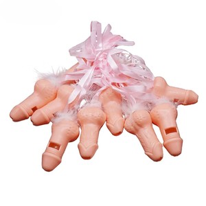 Silbatos divertidos con forma de pene para <span class=keywords><strong>despedida</strong></span> de <span class=keywords><strong>soltera</strong></span>, 10 unidades - Product Image 1