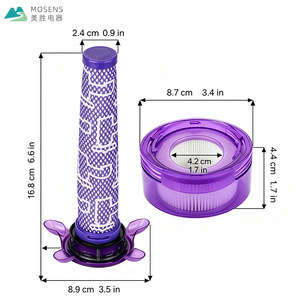 Nouveau kit de remplacement de filtre pour aspirateur sans fil Dyson <span class=keywords><strong>V7</strong></span> V8 SV10 SV25 SV37 <span class=keywords><strong>V7</strong></span> V8 Slim Animal <span class=keywords><strong>Motorhead</strong></span> # 965661-05&967478-05 - Product Image 3
