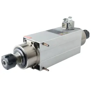 CNC 금속 밀링 3.5kw ER25 18000RPM 전기 더블 헤드 공랭식 스핀들 모터