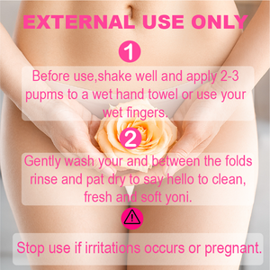 Label privé mousse de yoni bio acide borique pH équilibré hygiène féminine probiotiques vaginaux nettoyage privé infusé au miel - Product Image 6