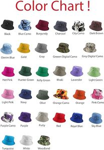 Sombrero de Pescador Reversible con Logotipo Personalizado, Gorra de Playa, Gorro de Algodón con Estampado o Bordado al por Mayor para Niños, Mujeres, Hombres, Pescadores, Dibujos Animados - Product Image 4