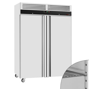 ตู้แช่แข็งสแตนเลส GGM Gastro รุ่น ECO - GN 2/1 - ความจุ 1400 ลิตร - แบบ 2 ประตู - Product Image 1