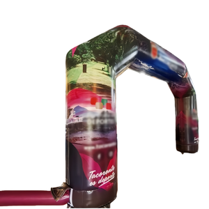 Precio de fábrica Publicidad Evento deportivo Decoración Arco inflable Eventos Run Target Arco de <span class=keywords><strong>entrada</strong></span> inflable para la venta Alquiler - Product Image 5