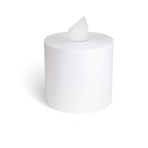 Serviette en papier blanche recyclée, 1 pli, 36 g/m², 8 pouces x 800 pieds, carton de 6 rouleaux - Product Image 6