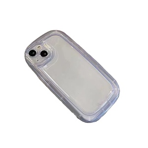 Per iPhone 14 13 12 11 Pro Max XSmax XR X <span class=keywords><strong>XS</strong></span> 7 8 Plus custodia protettiva antiurto in TPU trasparente per cellulare - Product Image 6