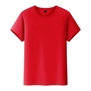 Summer men 100% mercerised cotton t shirt supplier