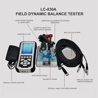 Máquina Portátil de Equilibrado Dinámico y Análisis de Vibraciones en Sitio LC-830A