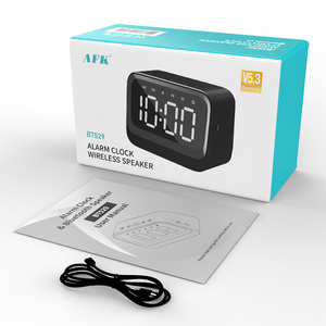 2025 Mới Nhất Mô Hình Bt529 Mini Kỹ Thuật Số Báo Động Đồng Hồ Loa Với Đồng Hồ, Loa Không Dây Sub Bass Đồng Hồ - Product Image 5